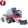 0.5m3  1.2m3  3.5m3  6.5m3 optional model Self Loading Concrete Mixer Truck For Construction Working