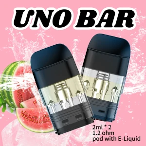 UNO BAR 2ML smoke cartridges for ox battery devices  vape pen35W