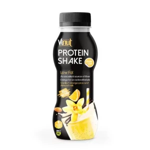 Protein Vanilla Almond Milk Shake 350ml VINUT - 15g Protein, Lactose Free, Free Sample, Wholesale Suppliers, OEM ODM