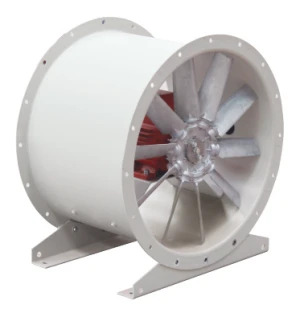 High efficiency axial fan for commercial building