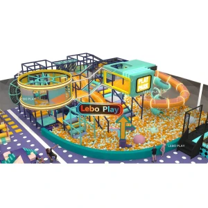 2 Level Commercial Childrens Soft Indoor Playground Equipment for Sale