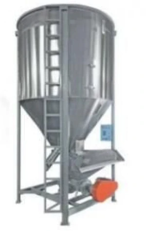 vertical plastic mixer with feeder
