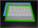 0.75mm pasta tool customized colorful heat resistance decorative large thin microwave macaron fry silicone baking mat fancy