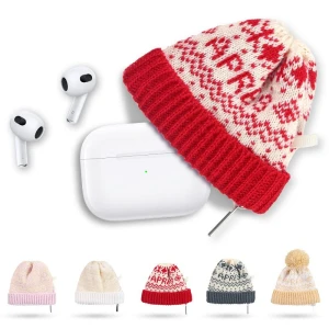 Mini Knitting Hat earphone cover Toy Accessories-Tiny Knitted Hats