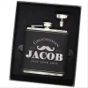 Customize 8oz Stainless Steel Leak Proof Liquor Hip Flask with Funnel and Gift Box