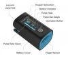 Fingertip Pulse Oximeter with FDA, 4-direction Display Mode, Pouch, OLED Display of SPO2