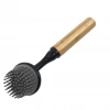 Rubber Bristles & Bamboo Handle Brush