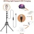 Import 10 Inch 160cm Selfie Ring Light 26cm Cell Phone Makeup Beauty Photo Camera Video Studio Tripod Stand Led Photographic Light from China