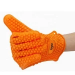 100% Food Grade Heat Resistant BBQ Grill Cooking Silicone Glove