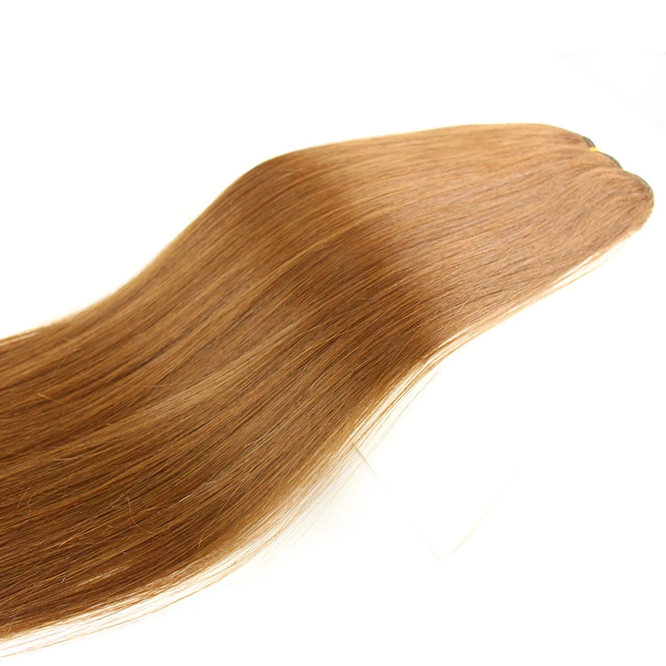 100% human hair tangle free weft extensions