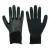 Import 100% Waterproof Black Nitrile Gloves Work Safety Double rubber coated Fully latex dip Winter Fleece lined Outdoor Custom logo from China