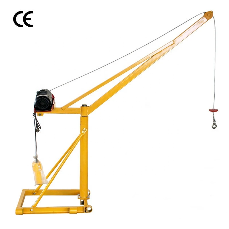 100kg 200kg 110V 220V High Quality Portable Floor Crane Construction Portable Floor Crane Other Cranes lifting tools for sale