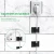 Import 100pcs Adjustable Multipurpose with Strong Self Adhesive Cable Wire Organizer Clamps Cord Management Drop Wire Cable Clip Holder from China