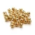 Import 100pcs Wholesale 6mm gold silver copper beads DIY For bracelet Jewelry Making from China