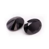 100pcs/lot Oval Shape Black Diamond Price Per Carat,CZ Loose Black Diamond Beads