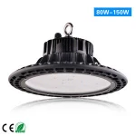 100W 150W 200w ufo led high bay light with remote control lifter