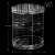 Import 11 inch arcylic makeup organizer lazy susan cosmetic rotating remote RTS tabletop Clear Storage plastic organizer box from China