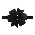 11cm fishtail ribbon bow tie hair band baby headband