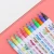 Import 12 Color Double Lines Art Markers Pen Out Line Pen scrapbooking pens Fine Liner Marker Fineliner Calligraphy Lettering Pen Color from China