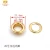 Import 12 mm Shiny Golden Blank Pressing Metal Garment Button Eyelet from China