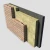 120mm 140kg/M3 Rock Mineral Wool Board Thermal Insulation Stone Wool Sheet
