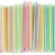 Import 12mm Jumbo Plastic Bubble Tea Drinking Straws , Transparent Stripe Straws for Boba Tea Smoothie Milkshakes from China