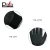 Import 13G black polyester wrinkle latex gloves manufacturers from China