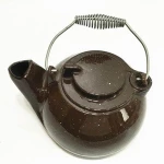 1.5L cast iron porcelain enamel tea kettle for adding moisture
