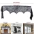 Import 18 x 96 inch Halloween Decorations Cobweb Fireplace Mantel Scarf Black Lace Spiderweb Cover for Home Festive Party Supply from China