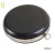 Import 18cm latest vintage black leather round boxed evening clutch bag for party women from China