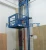 Import 2 storey 6 meter wall mounted lead rail electric cargo lift from China