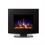 Import 2 way installation Curved table top electric fireplace from China