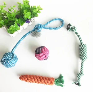 2018 Best selling Pet Products Wholesale Cotton Rope Pet Dog Toy DOG RESCUE
