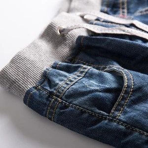 2018 cheap kids baby boy boys denim Jeans children harem pants private labels dynam jeans