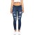 Import 2018 Fashion Denim Womens Juniors Distressed Slim Fit Stretchy Skinny ripped Jeans from China