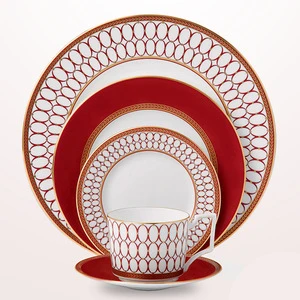 2018 hot amazing fine bone  china supplier direct bone china dinnerware with customized decal