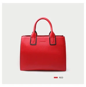 2018 Hot Sale Lady Leather Briefcase Women Official Shoulder Handbag for Women