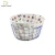 Import 2018 Hot sale weaving pattern laundry metal wire basket from China