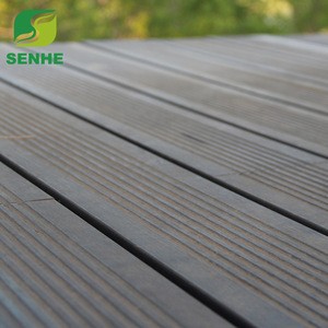 2018 new natural color 18/20/30mm outdoor flooring bamboo decking high quality antic type flooring
