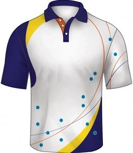 2018 Newest cricket team jersey pattern sublimated cricket uniforms