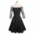 Import 2018 Vintage Women Black Lace Prom Dress from China