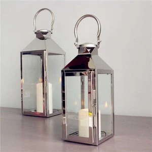 2018High Quality Spring Stainless Steel Lantern Outdoor Stainless Steel Lantern