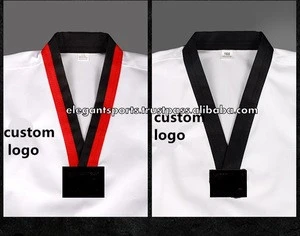 2019 100% Cotton/polyester ultra light taekwondo uniform for kids student master