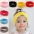 Import 2019 baby soft elastic fabric baby headband girls custom knit knot cross headwear headband from China
