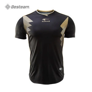 2019 New Design Wholesale Good Quality Jersey High Quality Plain Football T-shirt Jersey