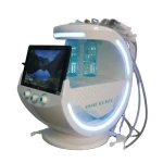 2020 beauty trends intelligent ice blue microdermabrasion hydro-facial machine skin peeling with skin scanner analyzer
