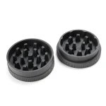 2020 Hot Wholesale Custom Logo Herb Grinder Plant Fiber Design Herb Grinder Smoking Accessories Engraved Herb Grinder 2 Pieces