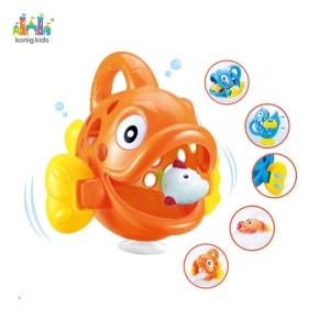 2020 Konig Kids Bathtub Playing Spray Water Ocean Animal Catch Fish Up Bath Toys For Babies