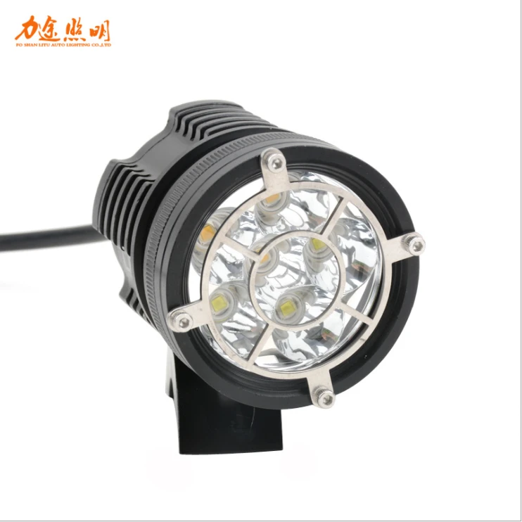 2020 LITU LED Motorcycles Headlights 3 inch LED Auxiliary Driving Lamps 60W Motor Bike LED Driving Offroad Lights