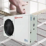 2020 meeting best sell floor heating system air to water heat pump hydroelectric separation WIFI control